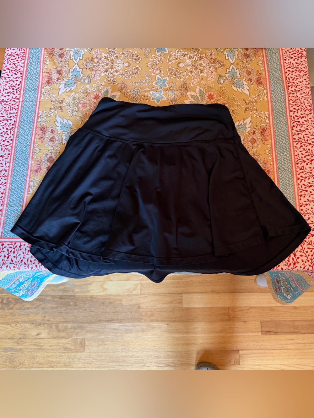 Size Small Black Athletic Golf Skort with Built-in Shorts